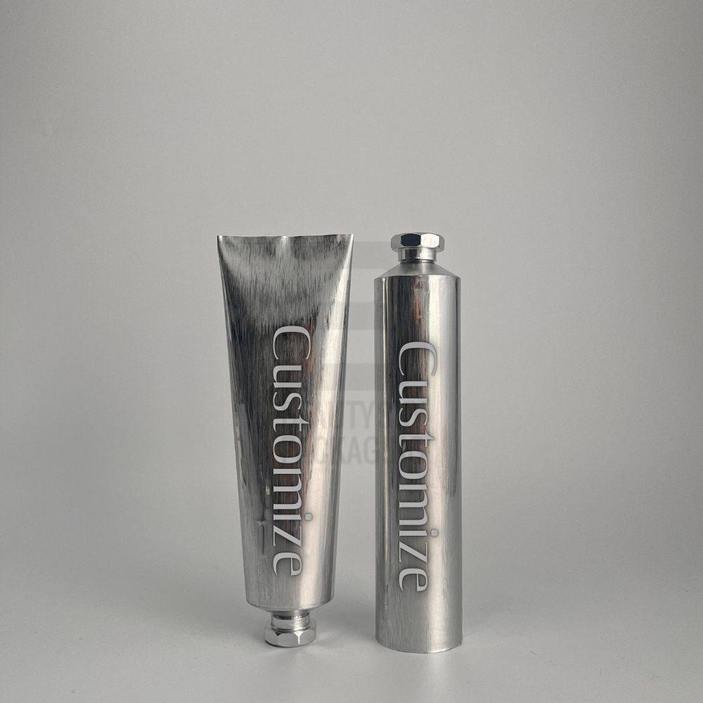 aluminum tubes with aluminum caps